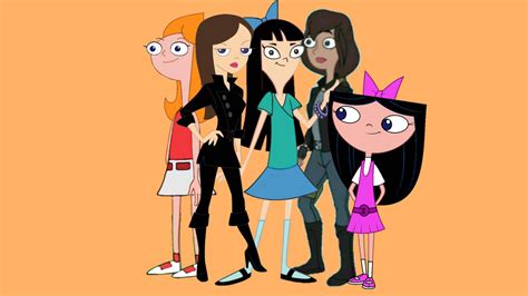 phineas and ferb female characters